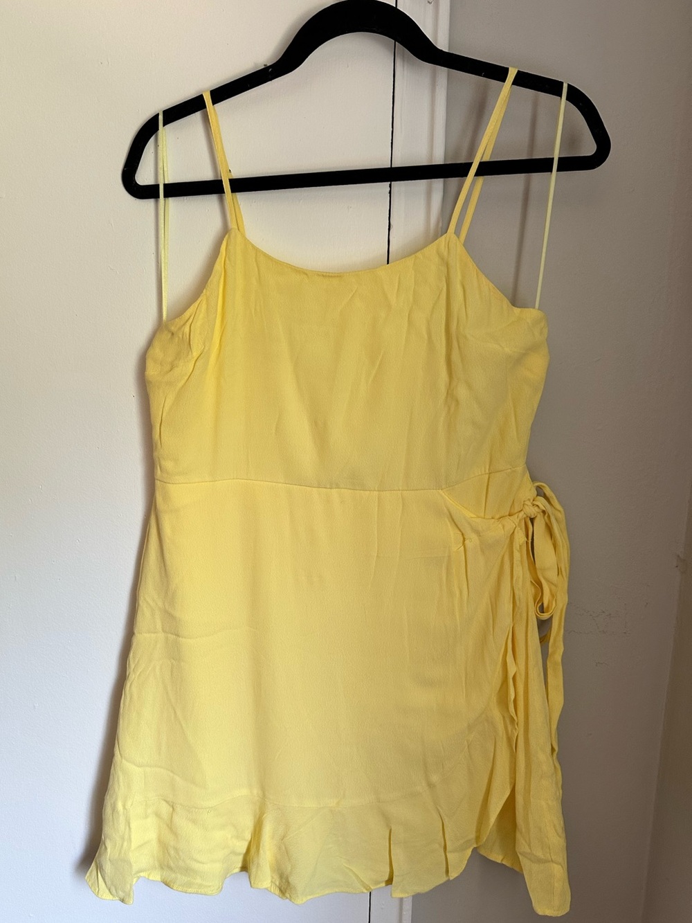 Summer Mini Wrap Dress. SIze L